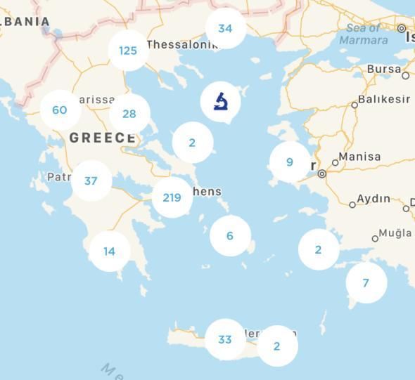 14/06/2021 – Τα διαγνωστικά κέντρα διαθέσιμα στον επισκέπτη της χώρας μέσω της επίσημης εφαρμογής ΕΟΤ  Visit Greece App