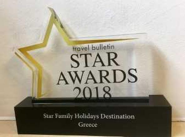 11/09/2018: Η Ελλάδα «Καλύτερος Προορισμός Οικογενειακών Διακοπών» στα βρετανικά βραβεία «Travel Bulletin Star Awards 2018»