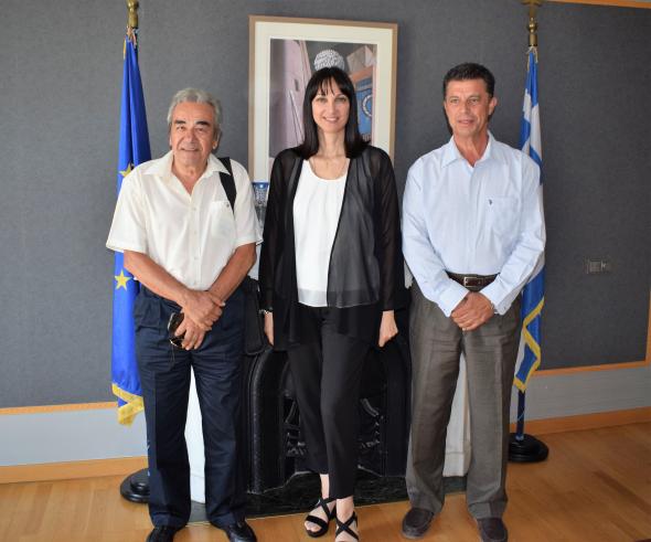 09/07/2018:Συνάντηση της Υπουργού Τουρισμού Έλενας Κουντουρά με εκπροσώπους  της «Ελληνικής Βάσης Γιώτινγκ ΚΟΙΝ.Σ.ΕΠ.» για τις αναπτυξιακές προτεραιότητες στον κλάδο του γιώτινγκ