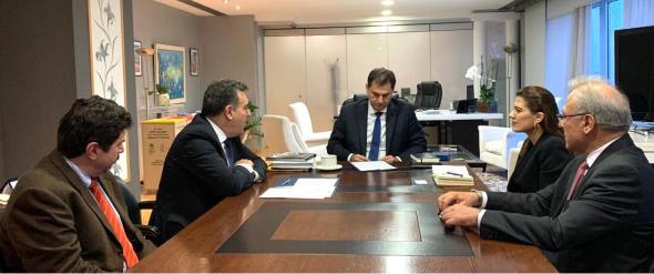 15/02/2020 – Συνάντηση ηγεσίας Υπουργείου Τουρισμού και Υφυπουργείου Ναυτιλίας Κύπρου για τη θαλάσσια σύνδεση μεταξύ των δύο χωρών